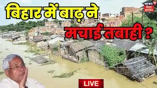 Bihar Flood Live Update : बिहार में बाढ़ से हाहाकार ? | Flood in Bihar | Bihar Weather |Baarish |IMD