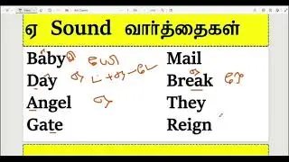 How to Read English Words with Sounds| English Padippathu Eppadi Jexplain in tamil