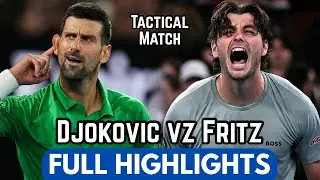 Novak Djokovic Surgical Precision vs Fritz Full Highlights Before AO 2026 (HD)