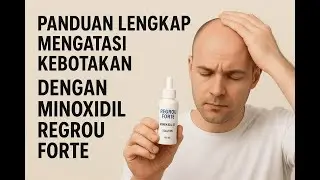Panduan Lengkap Pakai Minoxidil Regrou Forte untuk Rambut Tebal
