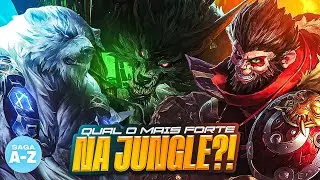 O URSO, O LOBO OU GORILA?! QUAL É MAIS FORTE NA SELVA?! - LoL Wild Rift
