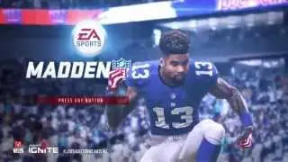 Madden 16 Intro - Odell Beckham Whip!