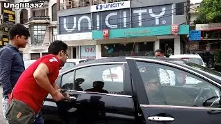 Man locked in car with BlindMan Prank Part 1 | Pranks in India 2018 | Unglibaaz car prank