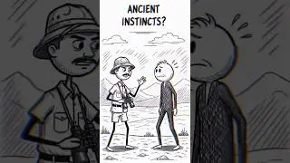 The Ancient Instincts Humans STILL Use (Without Knowing) #FYP #Shorts #ViralShorts
