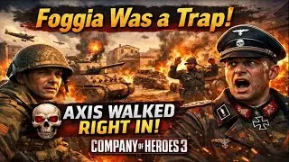 Company of Heroes 3 Crushing the Axis at Foggia Airfield  Masterclass Strategy  COH3