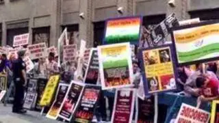 Anti Modi Protest - New York
