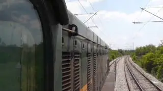 the sound of a diesel engine EMD G16 diesel locomotiv