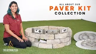 Transform Your Outdoor Space with The Outdoor Plus Paver Kits! 🔥