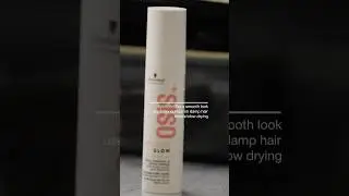 Osis+ Glow Frizz Control & Shine Serum #SchwarzkopfProfessional #Hairstyling #Styling #Hairdo