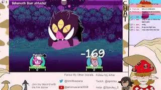 Mushroom Girl plays Super (Twitch won't let me say the L word) Animal RPG