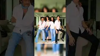 Jackie Shroff with his beautiful family #jackieshroff #tigershroff #family