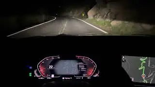 ДЕМОНСТРАЦИЯ адаптивных светодиодных фар BMW