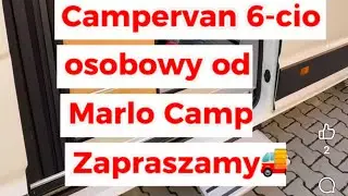 Campervan 6-osobowy &ndash; MAN TGE L4H2 &ndash; projekt rodzinny od Marlo Camp