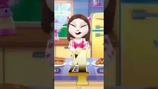 1 2 3 4 Angela vs Angela makeover edit #mytalkingangela2 #subscribe #gaming #shorts #edit #1k