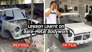 GARAGE UPDATE: Mini Cooper Classic Full-Body Rework | Repainting Mistakes Made & Lessons Learnt