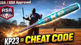 Обзор бейсбольной биты MIKEN KP23 USA/ASA 🔥 KP23 = ЧИТ-КОД?!
