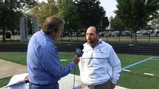 Elmhurst football coach Ron Planz's postgame comments after Carthage on 10/15/16