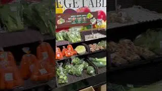 Fresh Vegetables in packing in Japan
