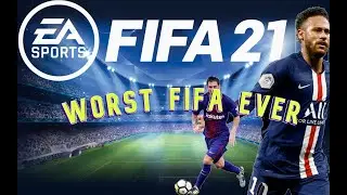 FIFA21 THE WORST FIFA THAT I PLAY EVER, I DELETED THE GAME AFTER 5 MIN PC PLAY