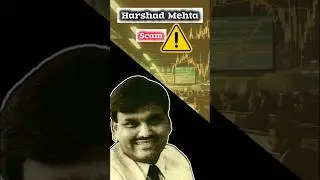 Harshad Mehta Scam: The Biggest Financial Scandal of 1992 That Shook India's Stock Market.#shorts