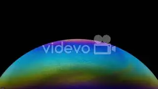 New planet Colored earth soap bubble Macro 4k 60fps　三好多加也