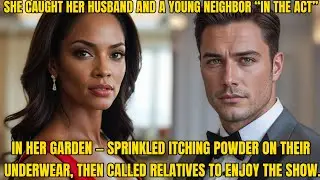 She Caught Her Billionaire Husband Cheating With the Neighbor in the Garden—But Her Next Step...