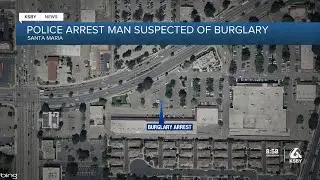 Santa Maria Police catch suspected burglar behind closed business