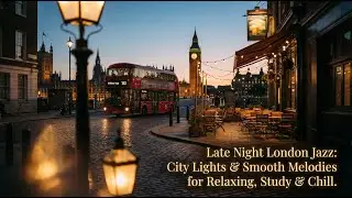 Romantic Cafe in London City View with Jazz Night Vibes