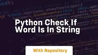 python check if word is in string
