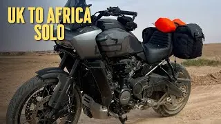 Harley Davidson Pan America in Africa POV