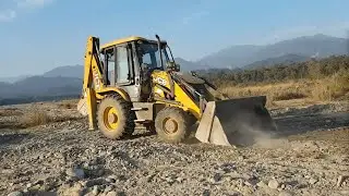 JCB AND EXCAVATOR WORK ON SANDY PLACE