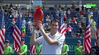 John Isner vs. Marcos Baghdatis- Final Atlanta 2015 [Highlights]
