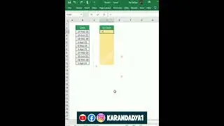 Most Useful date function in excel | #firstdatefunction   #date #excel #findfirstdateinexcel