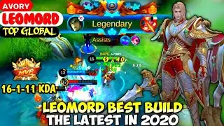 LEOMORD BEST BUILD IN 2020 | TOP GLOBAL LEOMORD ᴀᴠᴏʀʏ - MOBILE LEGENDS