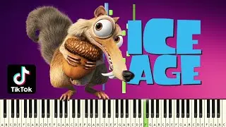 Ice Age - Send Me On My Way (Popular On TikTok)   EASY PIANO TUTORIAL