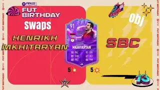 INSANE FUT BIRTHDAY PROMO-Abraham Objective,Swaps Fifa 22