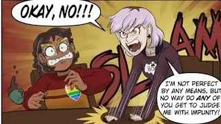 AMITY GETS MAD | THE OWL HOUSE   | TOH VOICED STORIES