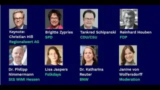 Die sozial-&ouml;kologische Transformation der Wirtschaft - Politiktalk #WegeBereiten