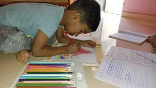 Sai's Creative Drawing #parenting_the_joy_of_life 