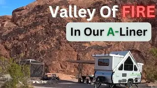 Valley of Fire | Camping With Dogs In Our A-Liner | Dog Friendly State Park