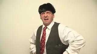 MOE HOWARD auditions for Glengary Glen Ross (The Three Stooges)