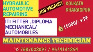 #technician #maintenance #diploma #iti #mechanical #automobile @JOBSINVIRTUALHRSOLUTIONS