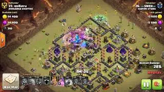 How to do witch slap th 9 coc.