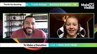 Joe Anoai (Roman Reigns) & Cataleya / World NF Awareness Day / May 17, 2021