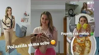 Malo sam se počastila 🎁/ Za ručak pravim paprike 🫑