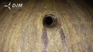 Elios 2 confined space tank inspection DJM Aerial Solutions Drone Inspection North East