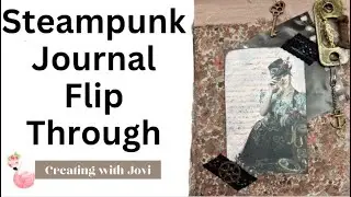 Steampunk Journal Series: Journal Flip Through
