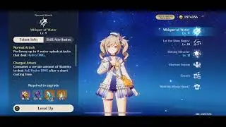 Crowning Barbara&rsquo;s Normal Attack and Skill Using Excess Talent Books