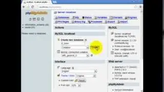02 PHP MySQL - Simple CRUD - Create Database