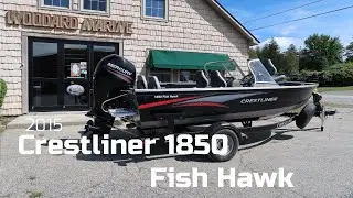 2015 Crestliner 1850 Fish Hawk @ Woodard Marine